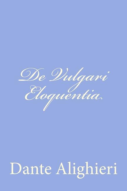 Front cover_De Vulgari Eloquentia