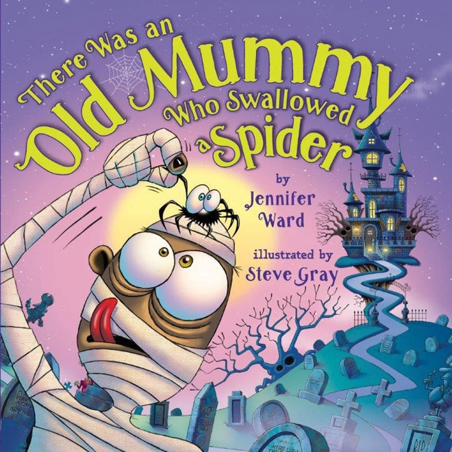 Front cover_There Was an Old Mummy Who Swallowed a Spider