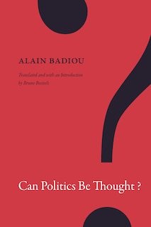 Front cover_Can Politics Be Thought?