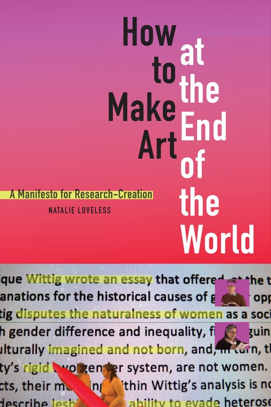 Front cover_How to Make Art at the End of the World