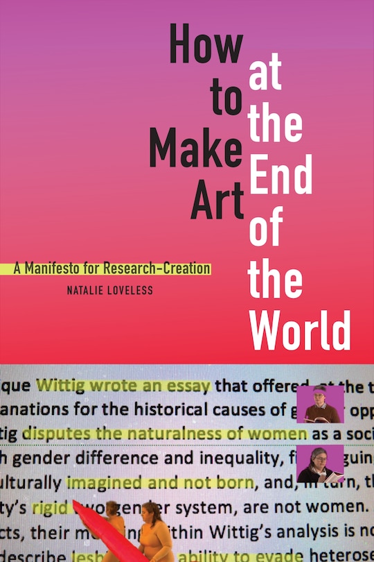 Front cover_How to Make Art at the End of the World