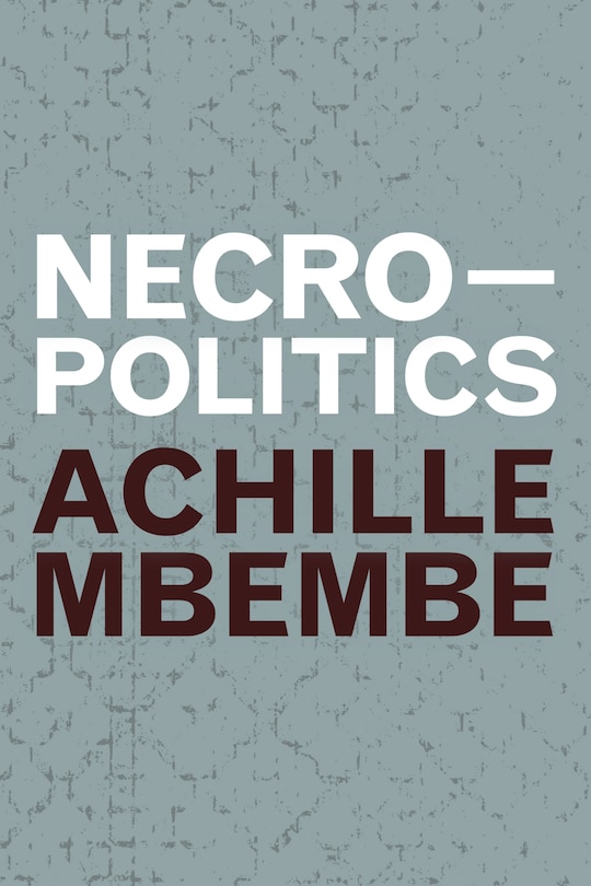 Front cover_Necropolitics