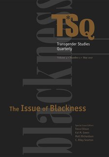 Front cover_The Issue of Blackness