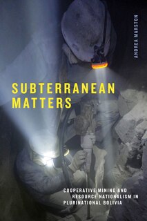 Front cover_Subterranean Matters