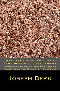 Front cover_Manufacturing Delivery Performance Improvement