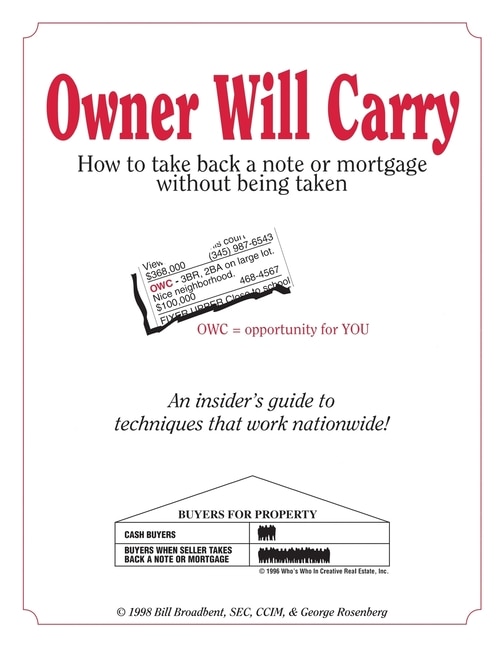 Front cover_Owner Will Carry