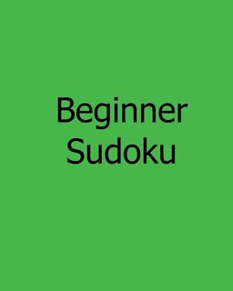 Front cover_Beginner Sudoku