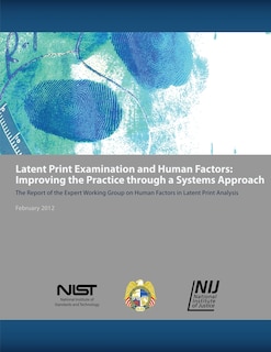 Couverture_Latent Print Examination and Human Factors