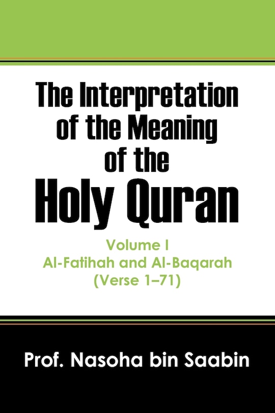 Front cover_The Interpretation Of The Meaning Of The Holy Quran