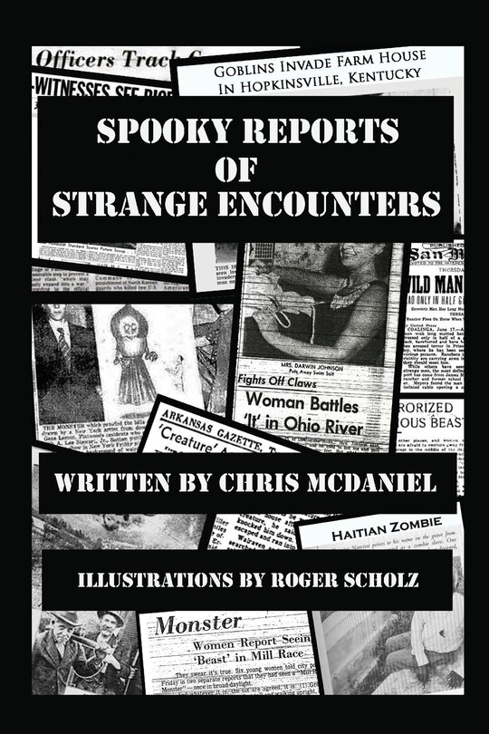 Front cover_Spooky Reports Of Strange Encounters