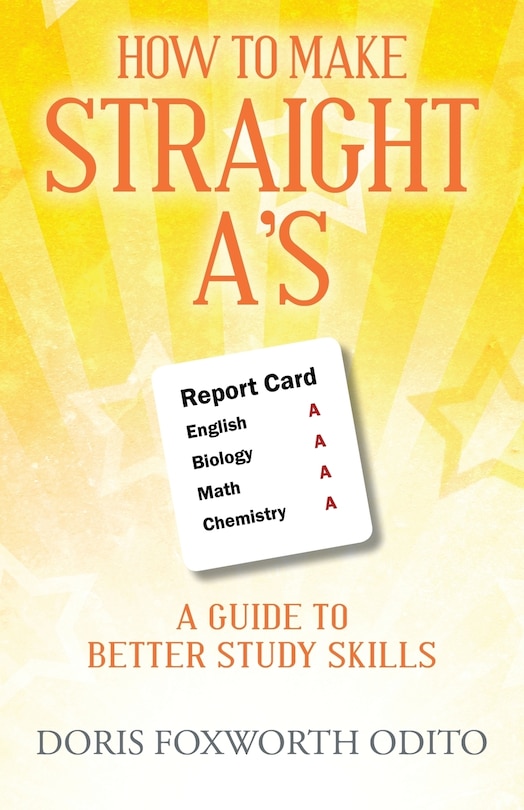 Couverture_How To Make Straight A's