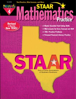 Front cover_Staar Mathematics Practice Grade 4 II Teacher Resource