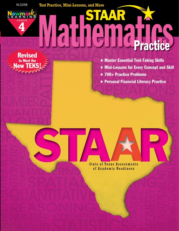 Front cover_Staar Mathematics Practice Grade 4 II Teacher Resource