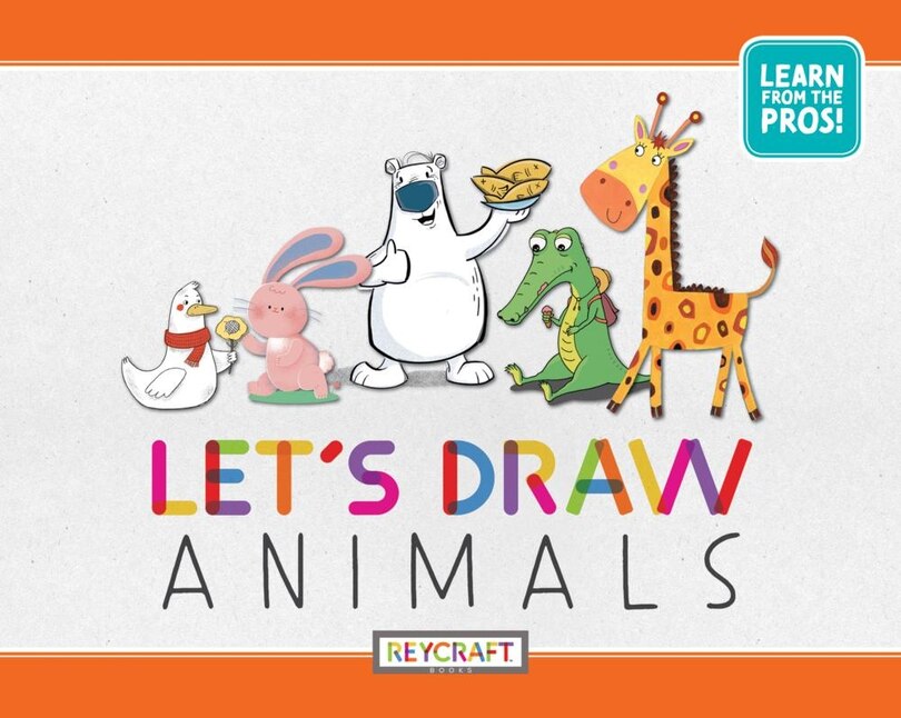 Couverture_Let's Draw Animals (Let's Draw, Book #2)