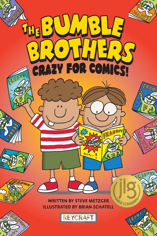 Front cover_The Crazy for Comics (the Bumble Brothers, Book #1)