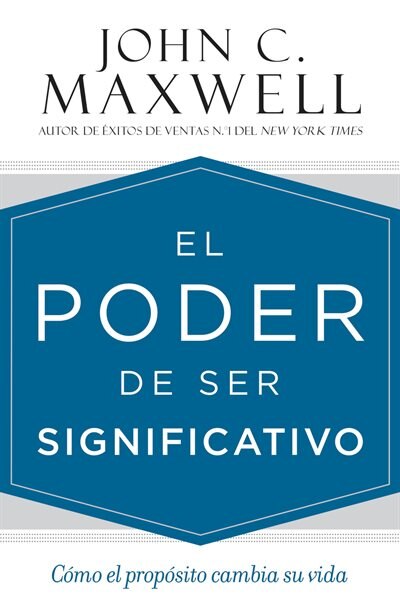 Front cover_El Poder De Ser Significativo