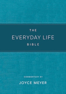 Front cover_The Everyday Life Bible Teal Leatherluxe®