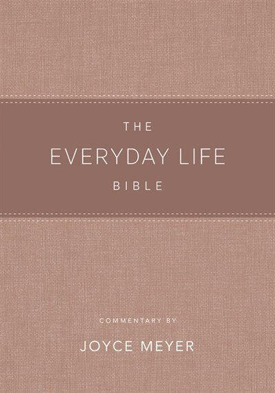Front cover_The Everyday Life Bible Blush Leatherluxe®