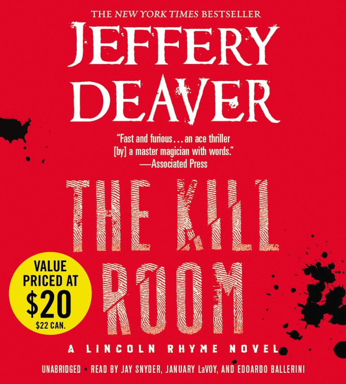 Couverture_The Kill Room Lib/E