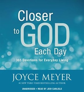 Couverture_Closer To God Each Day