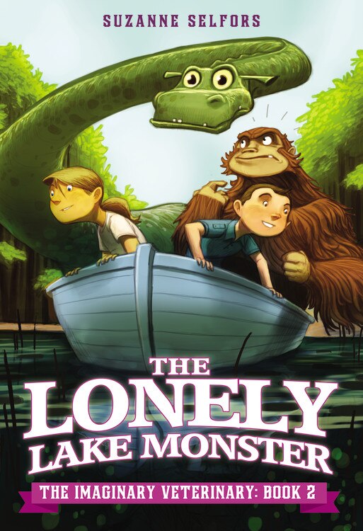 Front cover_The Lonely Lake Monster Lib/E