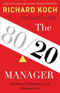 Couverture_The 80\/20 Manager Lib/E