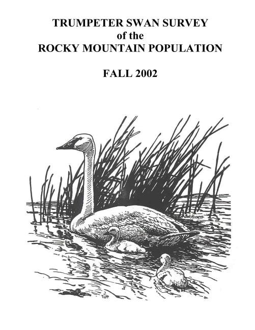 Couverture_Trumpeter Swan Survey of the Rocky Mountain Population