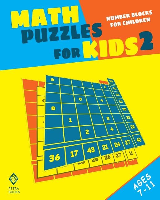 Math Puzzles For Kids 2: Number Blocks For Children