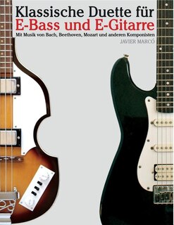 Front cover_Klassische Duette Für E-Bass Und E-Gitarre