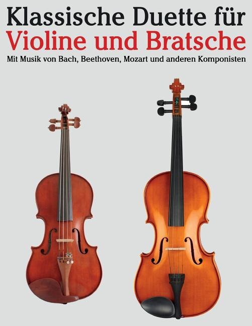Front cover_Klassische Duette Für Violine Und Bratsche