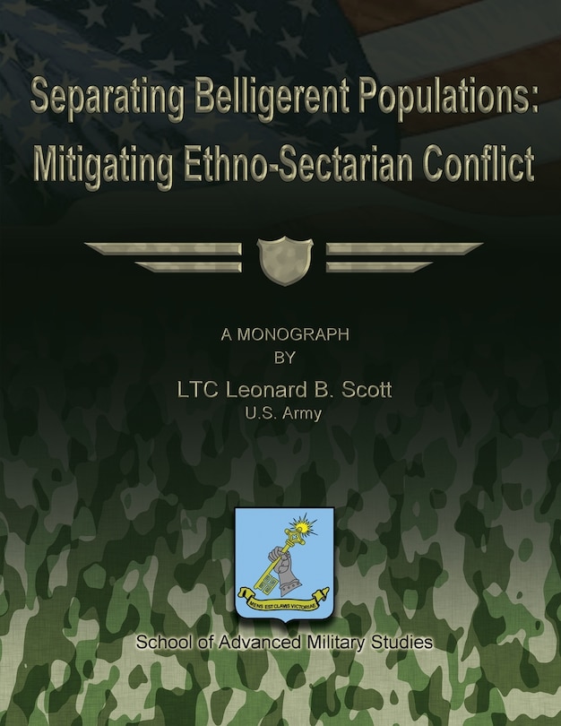 Couverture_Separating Belligerent Populations