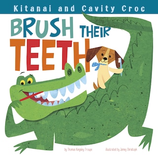 Front cover_Kitanai and Cavity Croc Brush Their Teeth