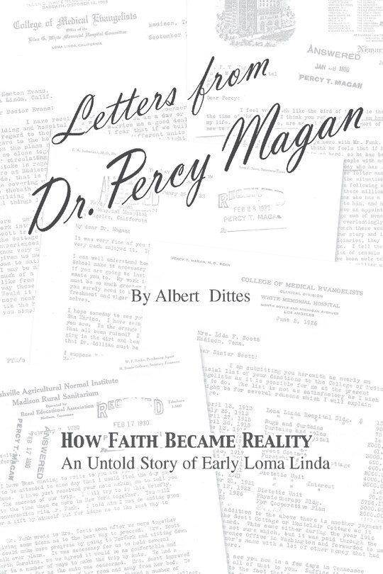Front cover_Letters from Dr. Percy Magan