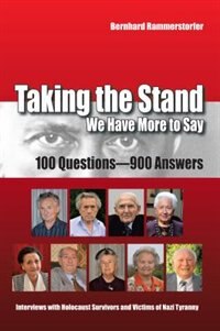 Front cover_Taking The Stand: We Have More To Say:100 Questions-900 Answers