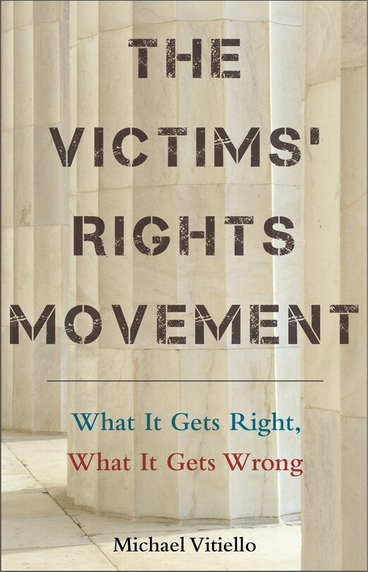 Front cover_The Victims' Rights Movement
