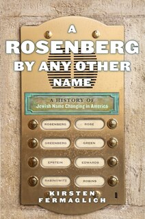 Front cover_A Rosenberg by Any Other Name