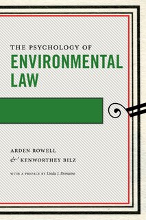 Front cover_The Psychology of Environmental Law