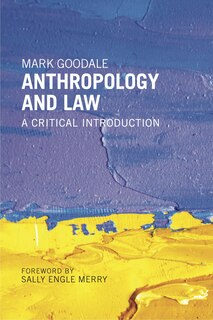 Front cover_Anthropology And Law