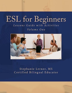 Front cover_ESL for Beginners Lessons Guide with Activities