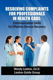 Couverture_Resolving Complaints for Professionals in Health Care