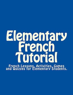 Front cover_Elementary French Tutorial