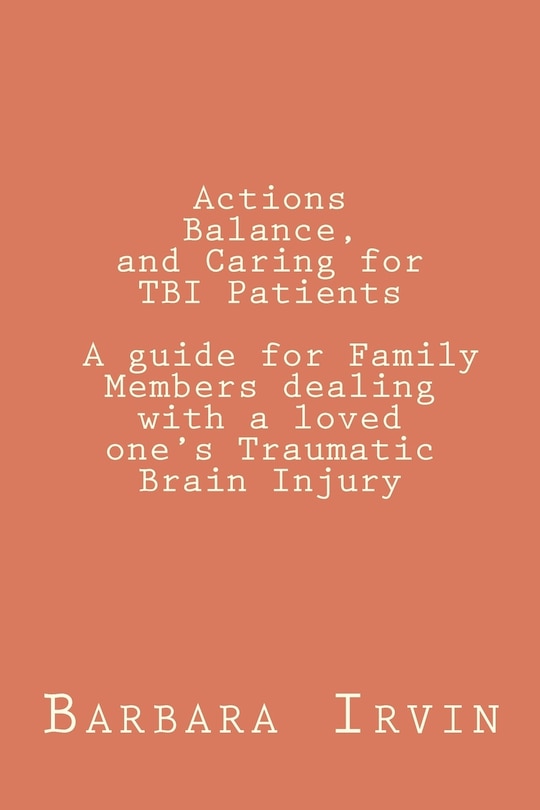 Couverture_Actions, Balance, and Caring for TBI Patients