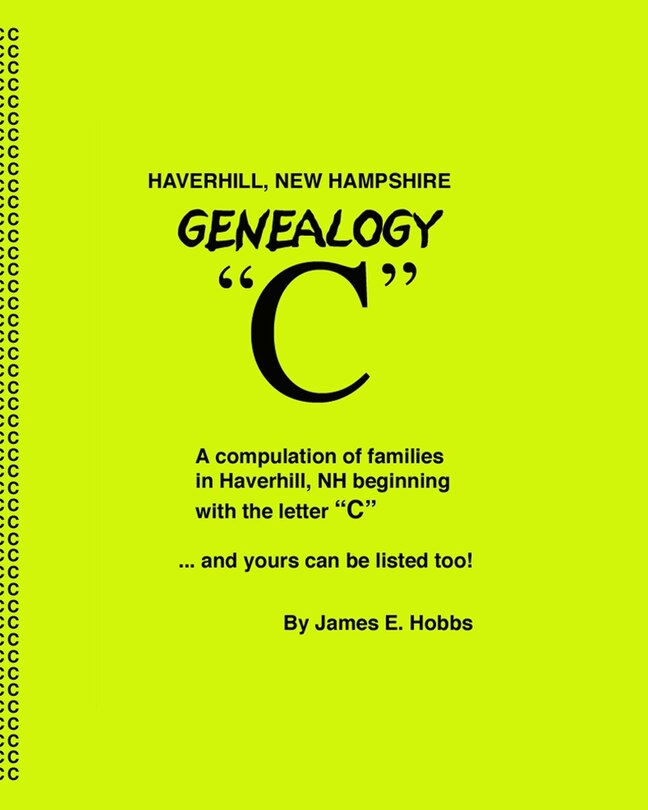 Front cover_Haverhill, New Hampshire Genealogy C
