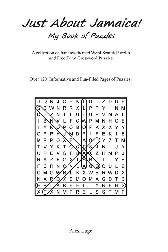 Front cover_Just About Jamaica! My Book Of Puzzles