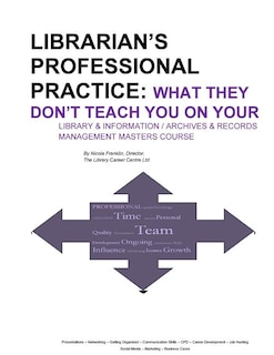 Librarian's Professional Practice: What They Don't Teach You On Your Information Management Masters Course