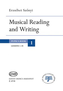 Couverture_Musical Reading & Writing - Exercise Book Volume 1