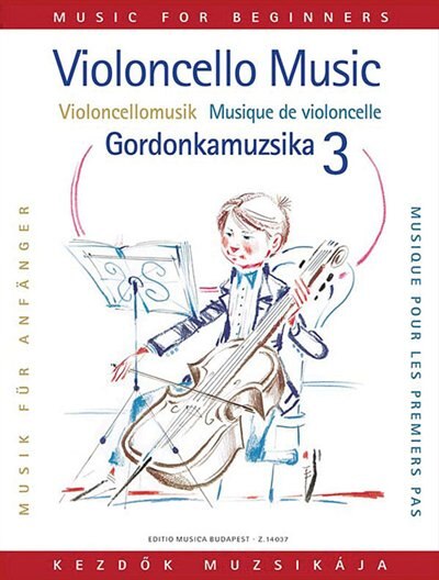 Front cover_Violoncello Music For Beginners - Volume 3
