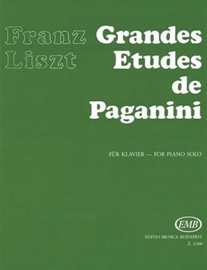 Front cover_Grandes Etudes De Paganini