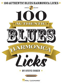 Couverture_100 Authentic Blues Harmonica Licks