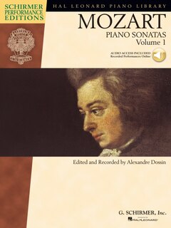 Front cover_Piano Sonatas, Volume 1 - Schirmer Performance Editions Book/Online Audio